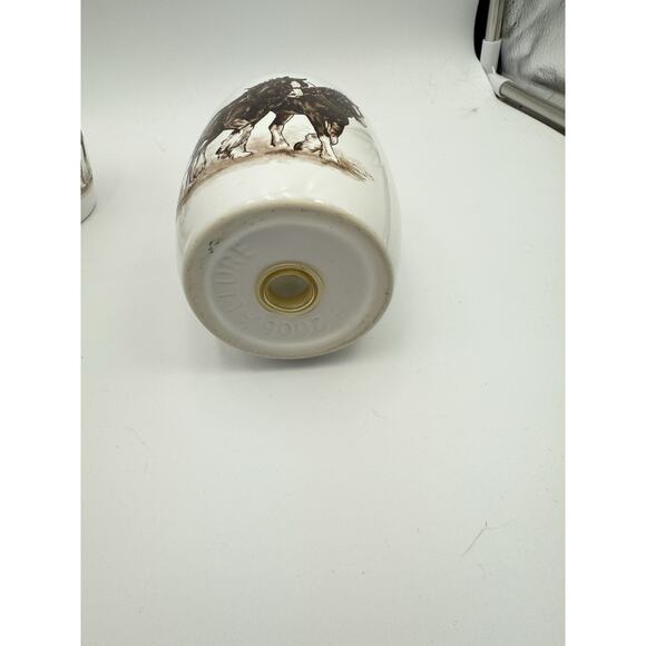 Clydesdale Plowhorse Farmer 4 Piece Bathroom Accessory Set Allure Vtg 2005 EUC - Picture 9 of 13